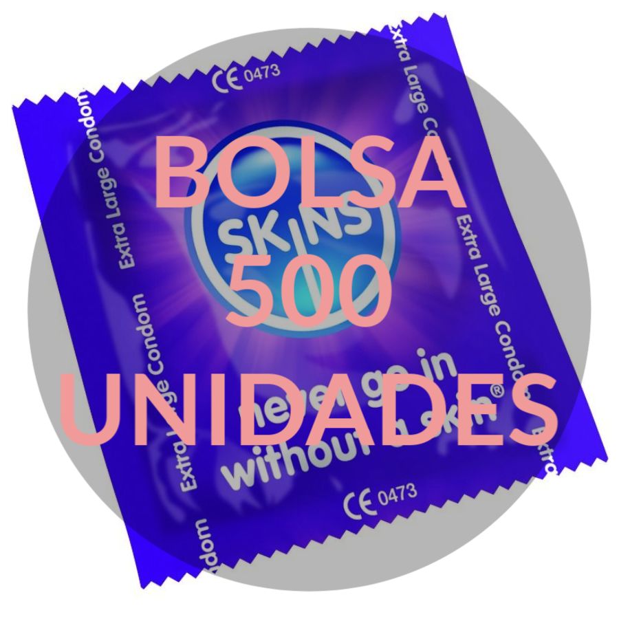 SKINS - CONDOM EXTRA LARGE BAG 500 - Amore24