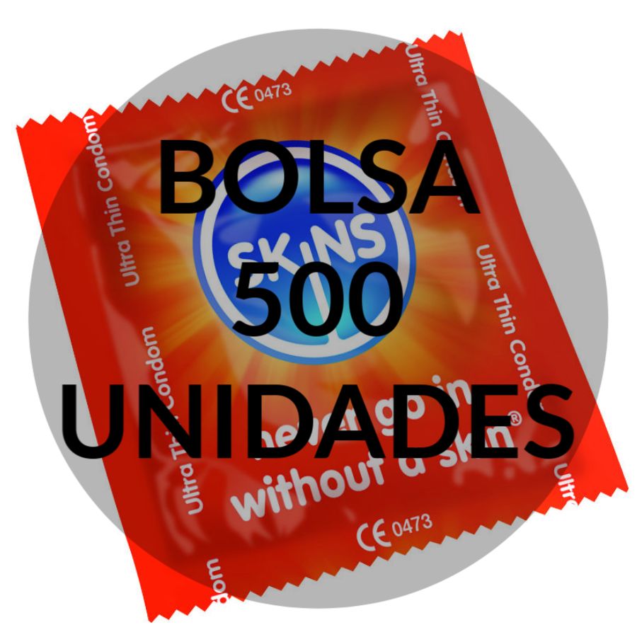 SKINS - CONDOM ULTRA THIN BAG 500 - Amore24