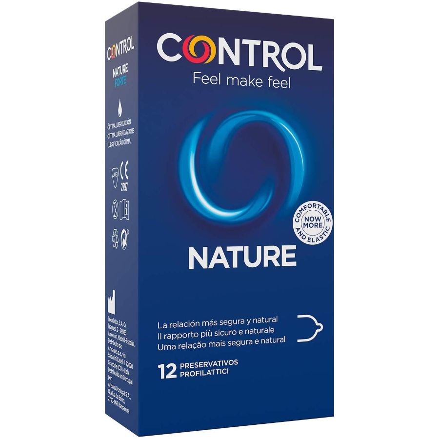 CONTROL - ADAPTA NATURE CONDOMS 12 UNITS - Amore24