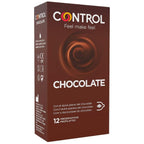 CONTROL - ADAPTA CHOCOLATE CONDOMS 12 UNITS - Amore24