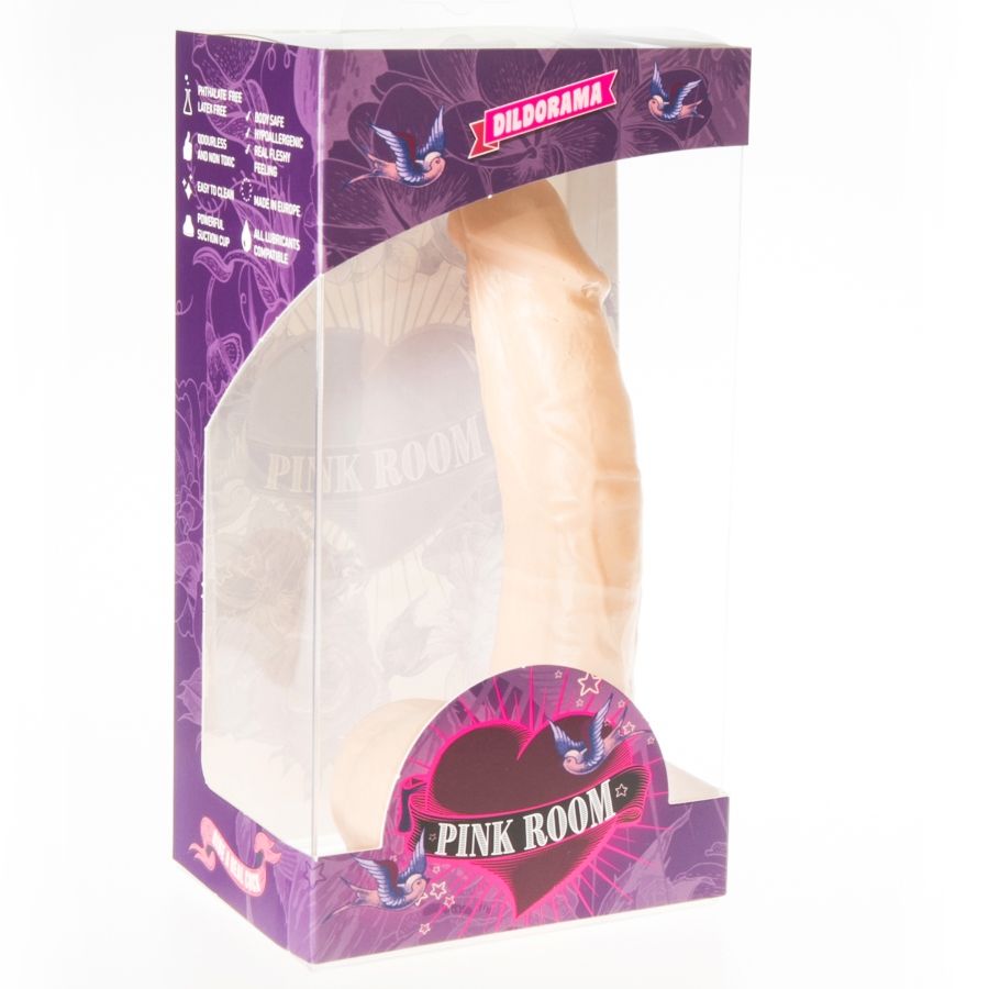 PINK ROOM - CONNOR REALISTIC DILDO FLESH 16 CM - Amore24