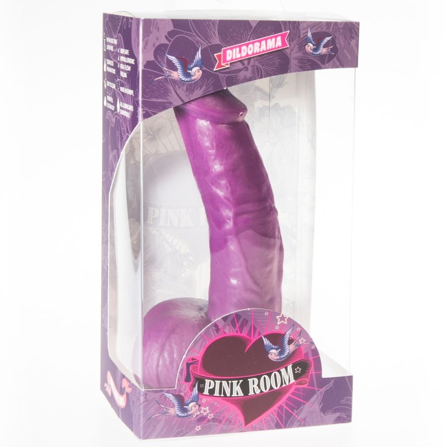 PINK ROOM - CONNOR REALISTIC DILDO PURPLE 16 CM - Amore24