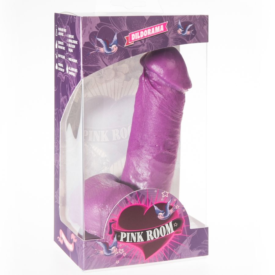 PINK ROOM - NAO REALISTIC DILDO PURPLE 16 CM - Amore24