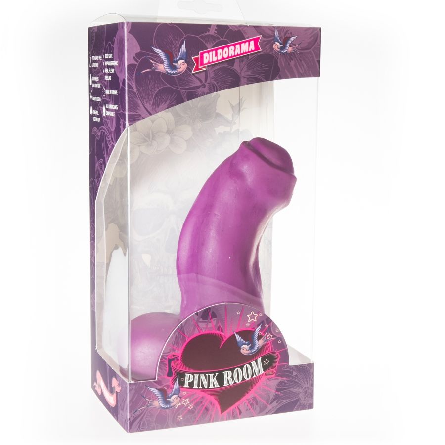 PINK ROOM - NESTOR REALISTIC DILDO PURPLE 16.5 CM - Amore24