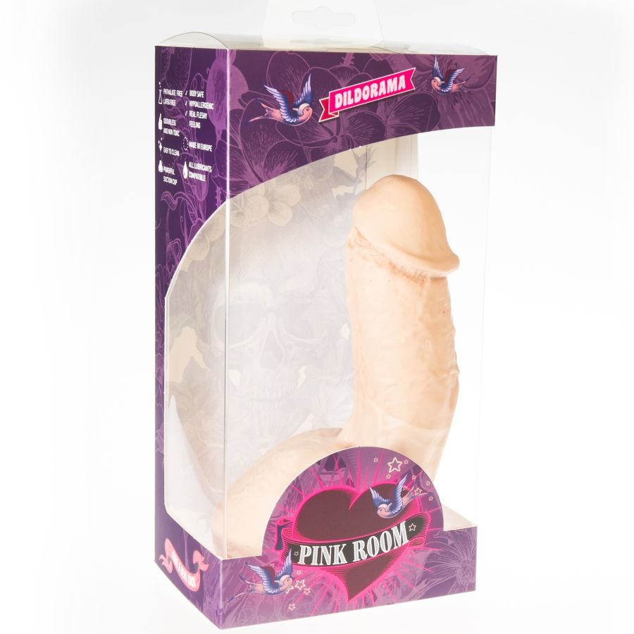 PINK ROOM - ELIAN REALISTIC DILDO FLESH 17.5 CM - Amore24