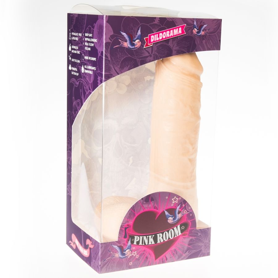 PINK ROOM - ANTON REALISTIC DILDO FLESH 21.5 CM - Amore24