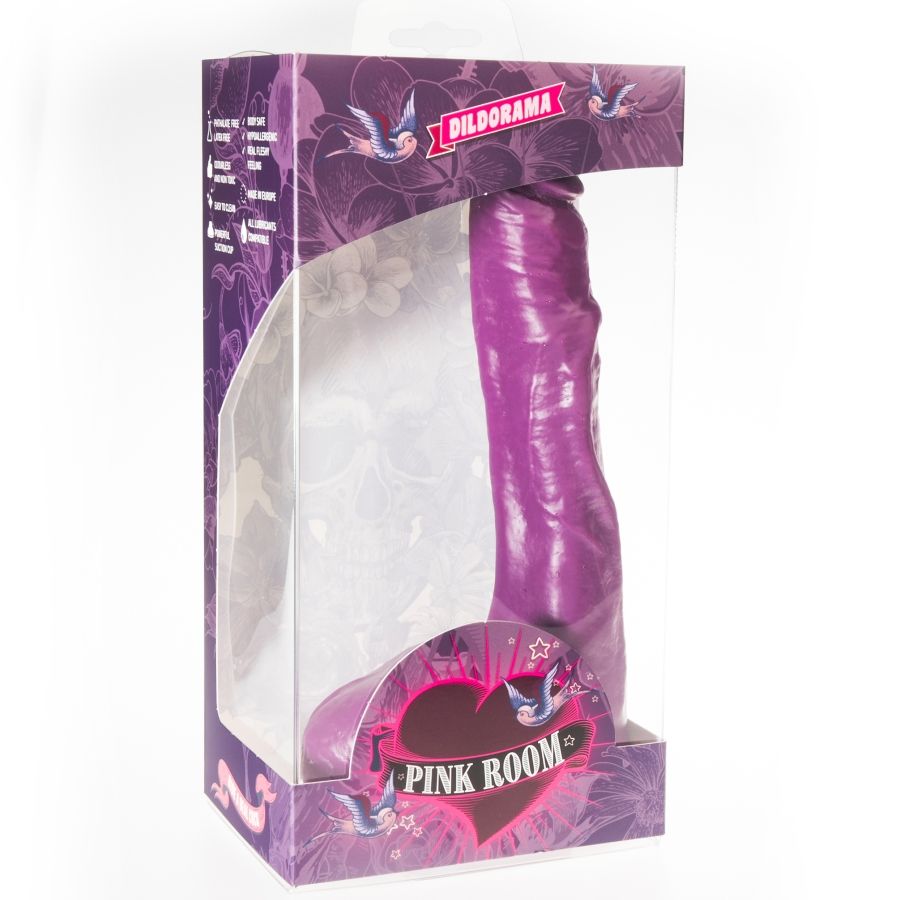 PINK ROOM - NILO REALISTIC DILDO PURPLE 23 CM - Amore24