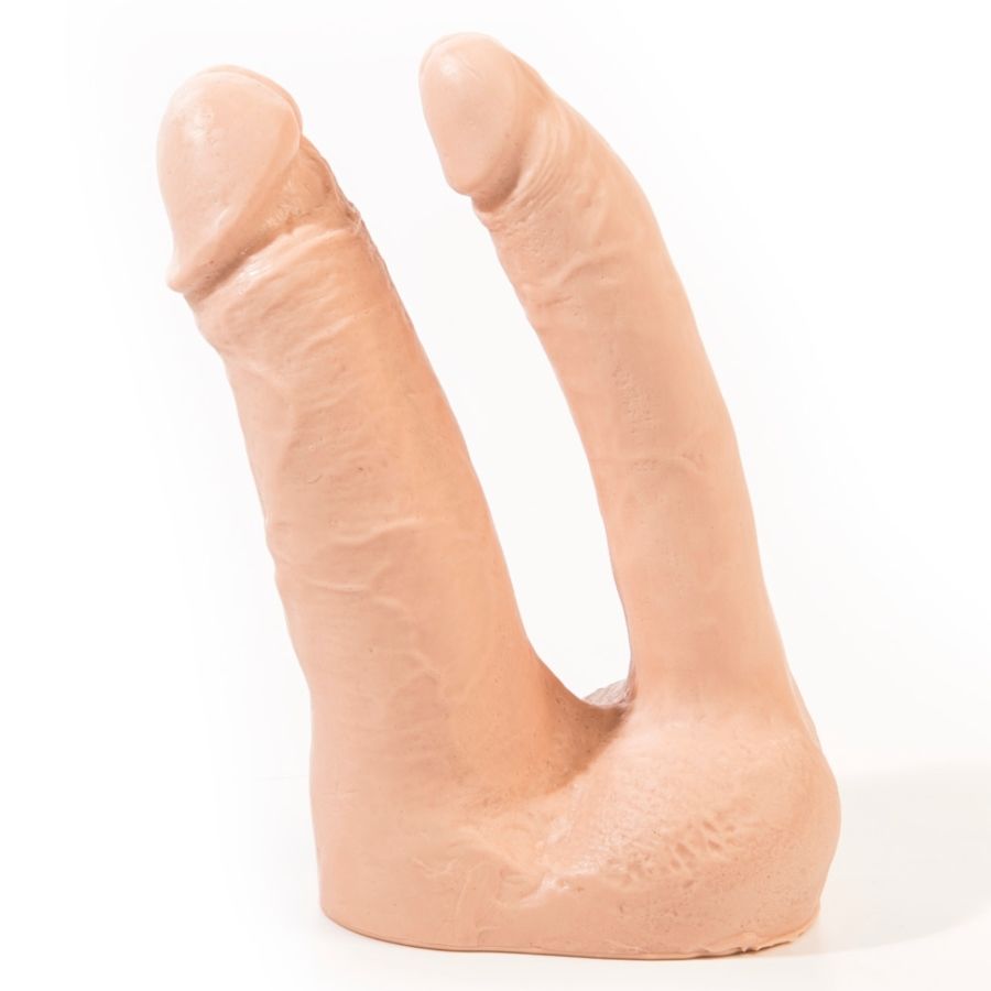 PINK ROOM - ARTHUS REALISTIC DOUBLE DILDO FLESH 17CM/15.5CM - Amore24
