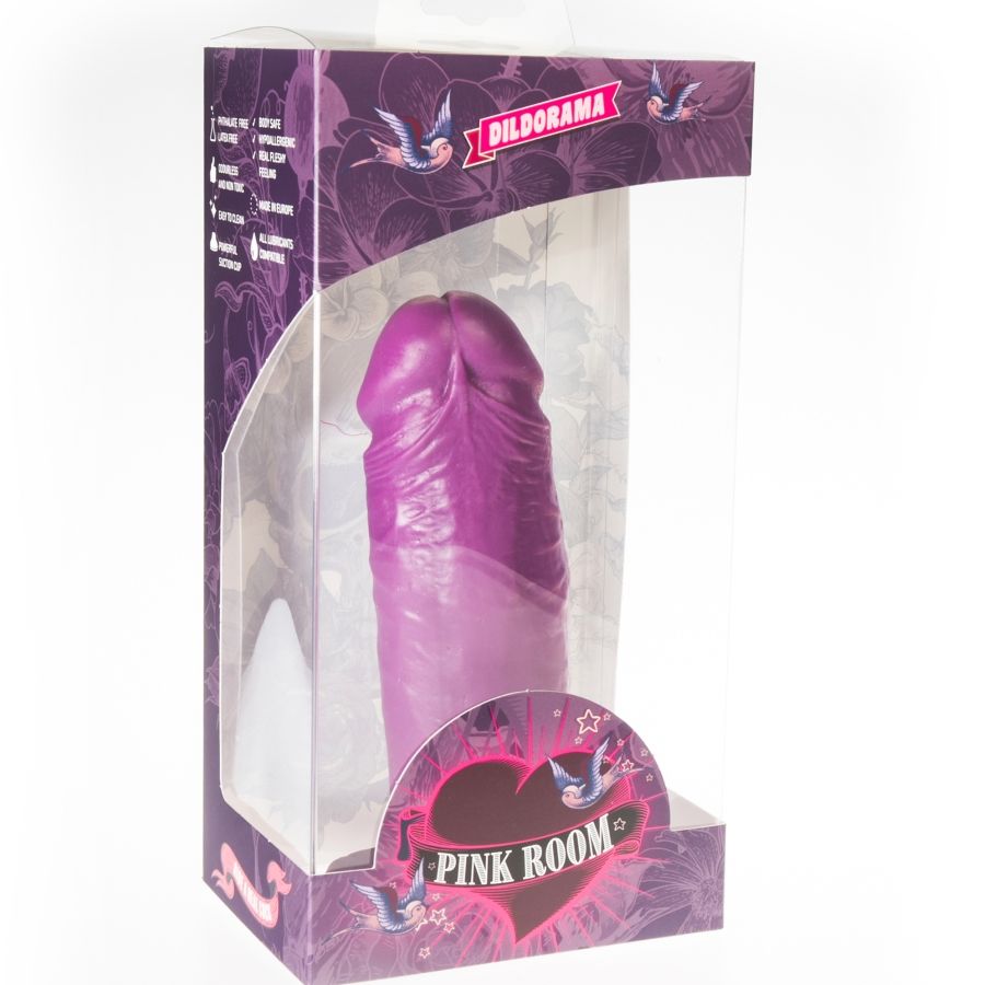 PINK ROOM - DAEL REALISTIC DILDO PURPLE 18.5 CM - Amore24