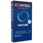 CONTROL - ADAPTA NATURE CONDOMS 6 UNITS - Amore24
