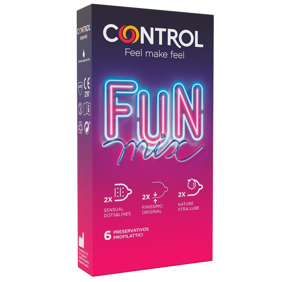 CONTROL - FEEL FUN MIX 6 UDS - Amore24