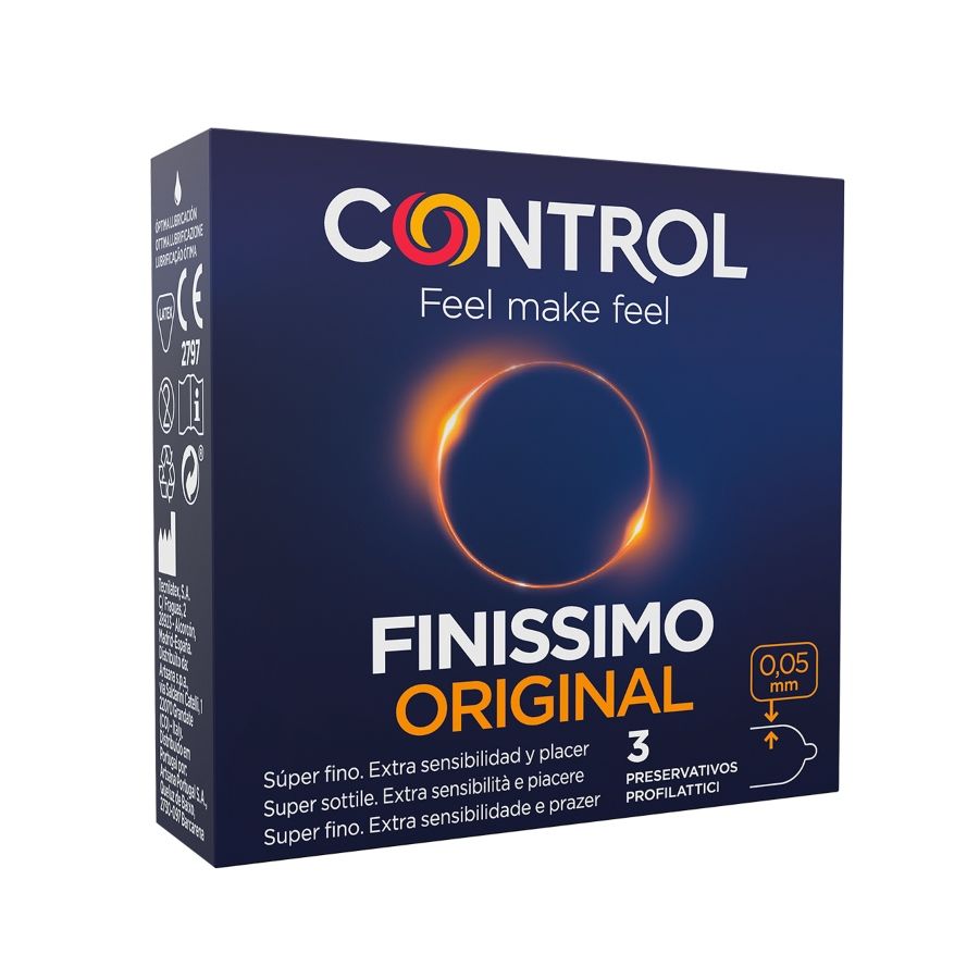 CONTROL - FINISSIMO CONDOMS 3 UNITS - Amore24