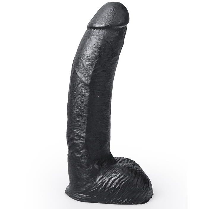 HUNG SYSTEM - REALISTIC DILDO BLACK COLOR GEORGE 22 CM - Amore24