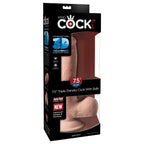 KING COCK - TRIPLE DENSITY DILDO 19 CM - Amore24