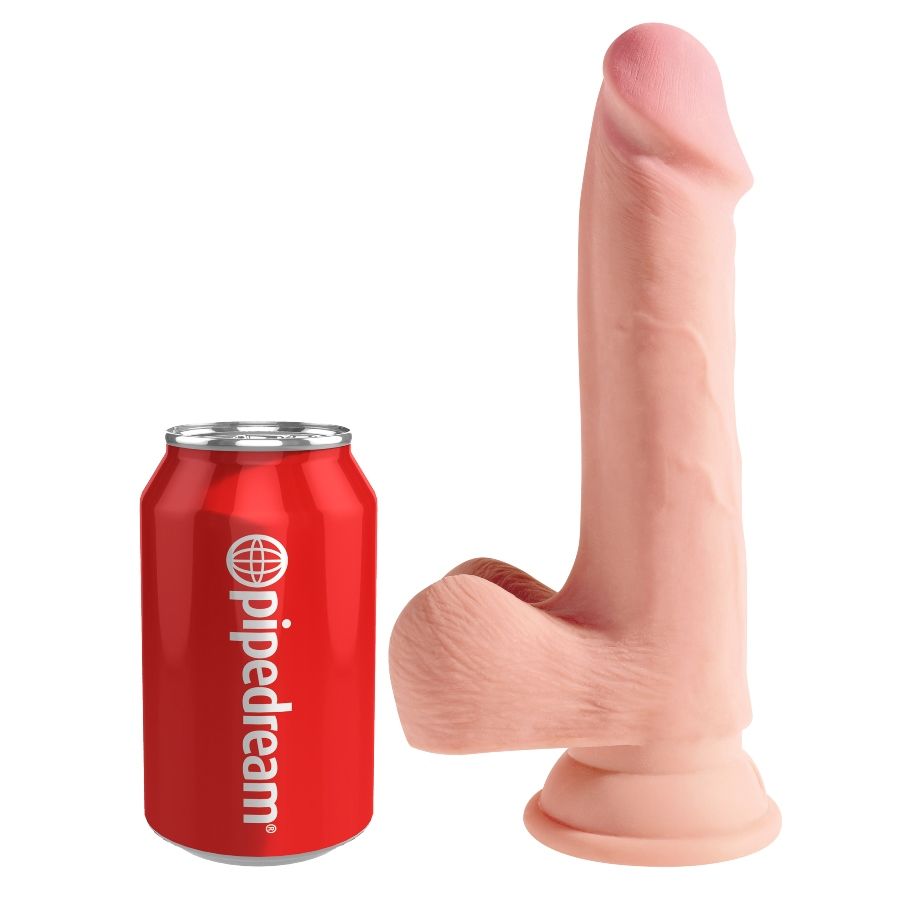 KING COCK - TRIPLE DENSITY DILDO 19 CM - Amore24