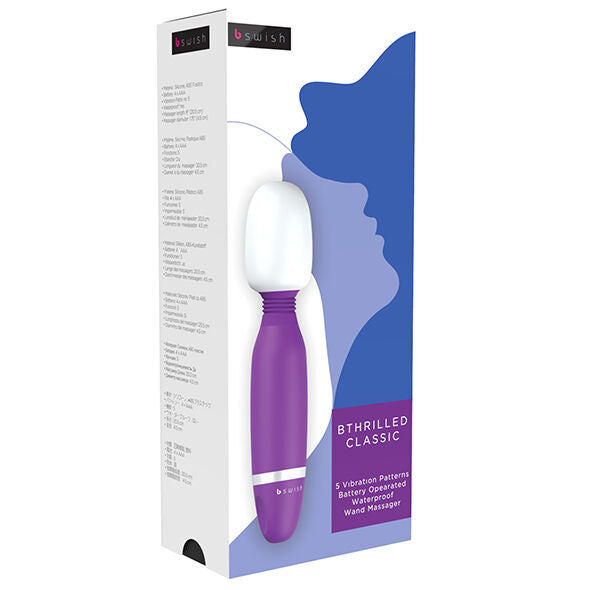 B SWISH - BTHRILLED CLASSIC LILAC MASSAGER - Amore24