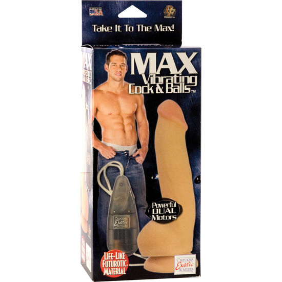 CALEXOTICS - MAX VIBRATING COCK AND BALLS - Amore24