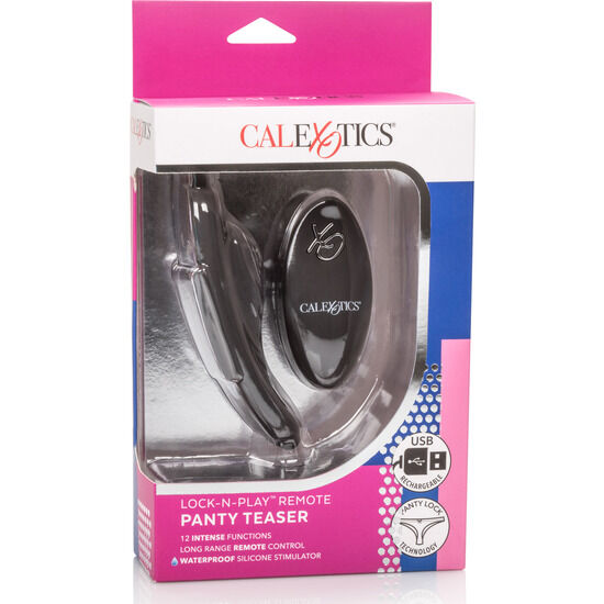 CALEXOTICS - XO REMOTE LOCK N PLAY PANTY TEASER - Amore24