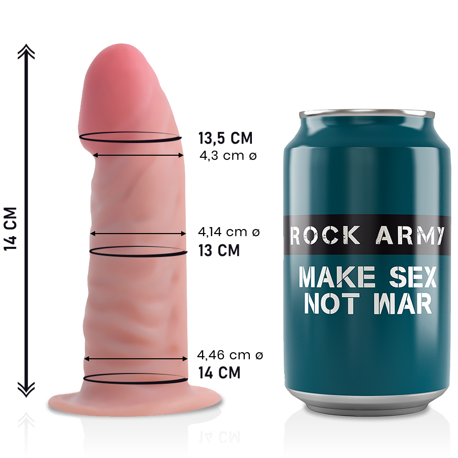 ROCKARMY - DUAL DENSITY TIGER 14 CM -O- 4.46 CM - Amore24
