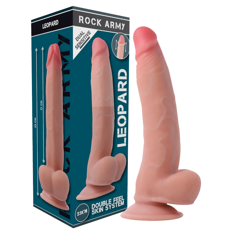 ROCKARMY - DUAL DENSITY LEOPARD 23 CM -O- 4.77 CM - Amore24