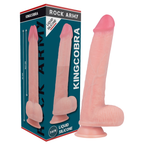 ROCKARMY - LIQUID SILICONE PREMIUM KINGCOBRA REALISTIC 24 CM -O- 4.77 CM - Amore24