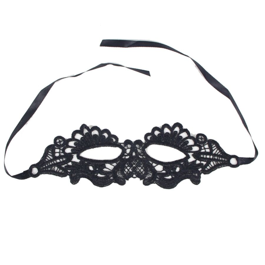 QUEEN LINGERIE - BLACK MASK ONE SIZE - Amore24
