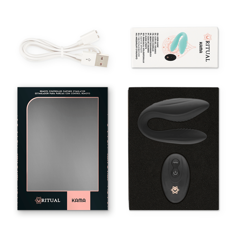 RITHUAL - KAMA REMOTE CONTROL FOR COUPLES AQUA - Amore24