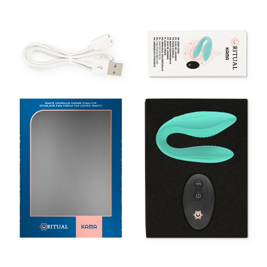 RITHUAL - KAMA REMOTE CONTROL FOR COUPLES AQUA - Amore24