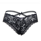 QUEEN LINGERIE - FLORAL LACE PANTIES S/M - Amore24