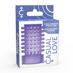 CASUAL LOVE - RING VIBRATING SLEEVE PURPLE - Amore24