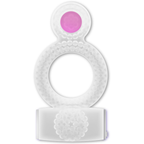 CASUAL LOVE - RING VIBRATING DOUBLE PLEASURE TRANSPARENT - Amore24
