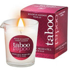 RUF - TABOO MASSAGE CANDLE FOR HIM CARESSES ARDENTES FERN AROMA - Amore24