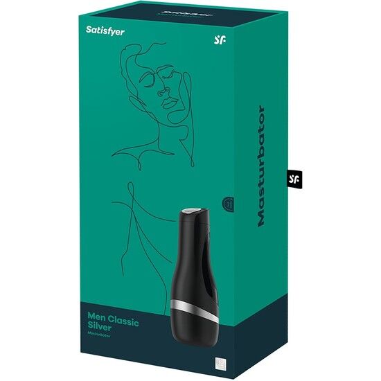 SATISFYER - MASTURBATOR MEN CLASSIC BLACK - Amore24