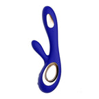 LELO - SORAYA WAVE VIBRATOR RABBIT MIDNIGHT BLUE - Amore24