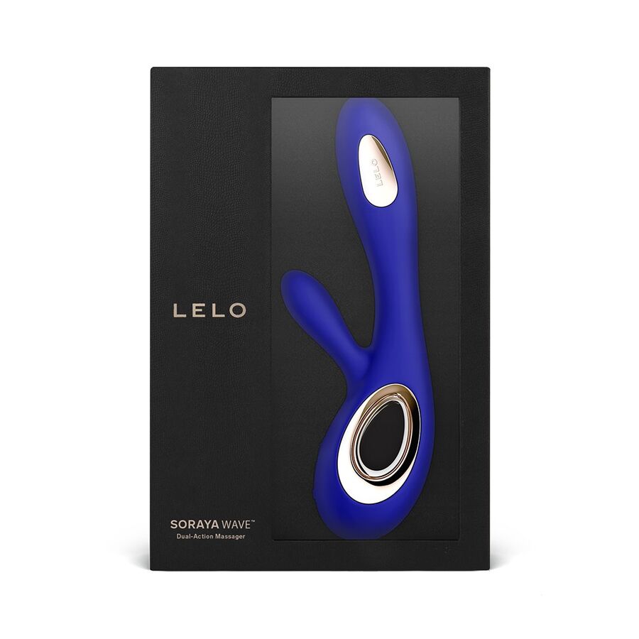 LELO - SORAYA WAVE VIBRATOR RABBIT MIDNIGHT BLUE - Amore24