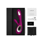 LELO - SORAYA WAVE VIBRATOR RABBIT PURPLE - Amore24