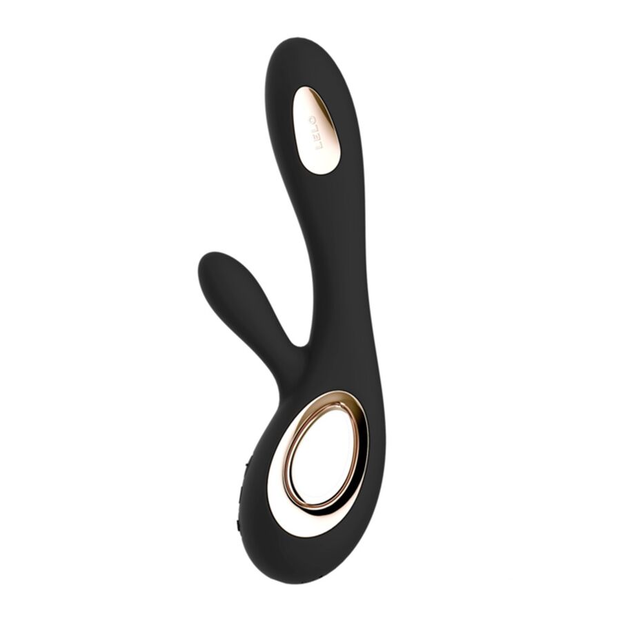 LELO - SORAYA WAVE VIBRATOR RABBIT BLACK - Amore24