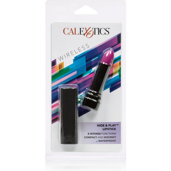 CALEXOTICS - HIDE & PLAY PURPLE LIPSTICK STIMULATOR - Amore24