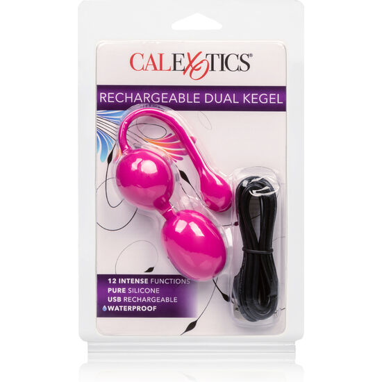 CALEXOTICS - RECHARGEABLE DUAL KEGEL PINK - Amore24