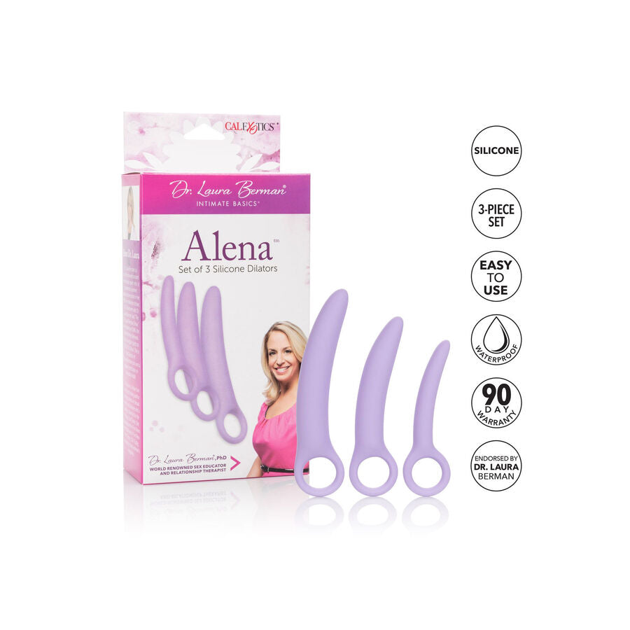 CALEXOTICS - DR LAURA BERMAN ALENA SET OF 3 SILICONE DILATORS - Amore24