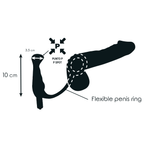 ADDICTED TOYS - VIBRATOR PROST TICO BLACK 10 CM - Amore24
