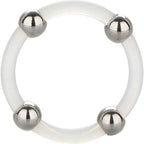 CALEXOTICS - STEEL BEADED SILICONE RING L - Amore24