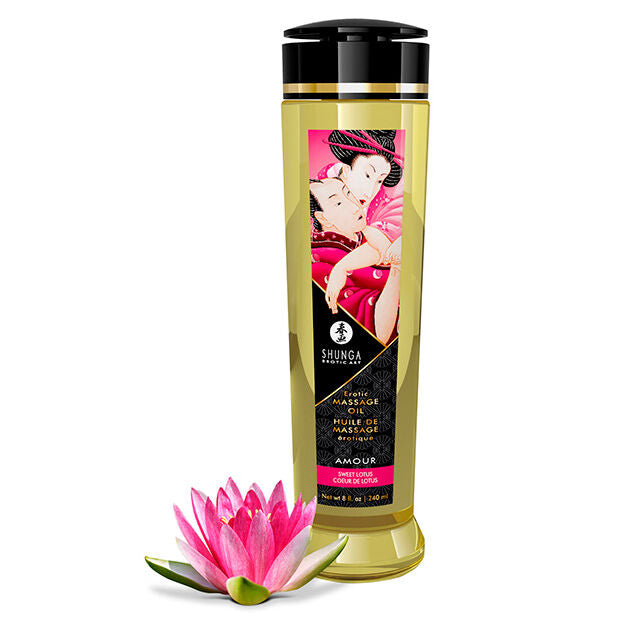 SHUNGA - EROTIC LOVE MASSAGE OIL 240 ML - Amore24