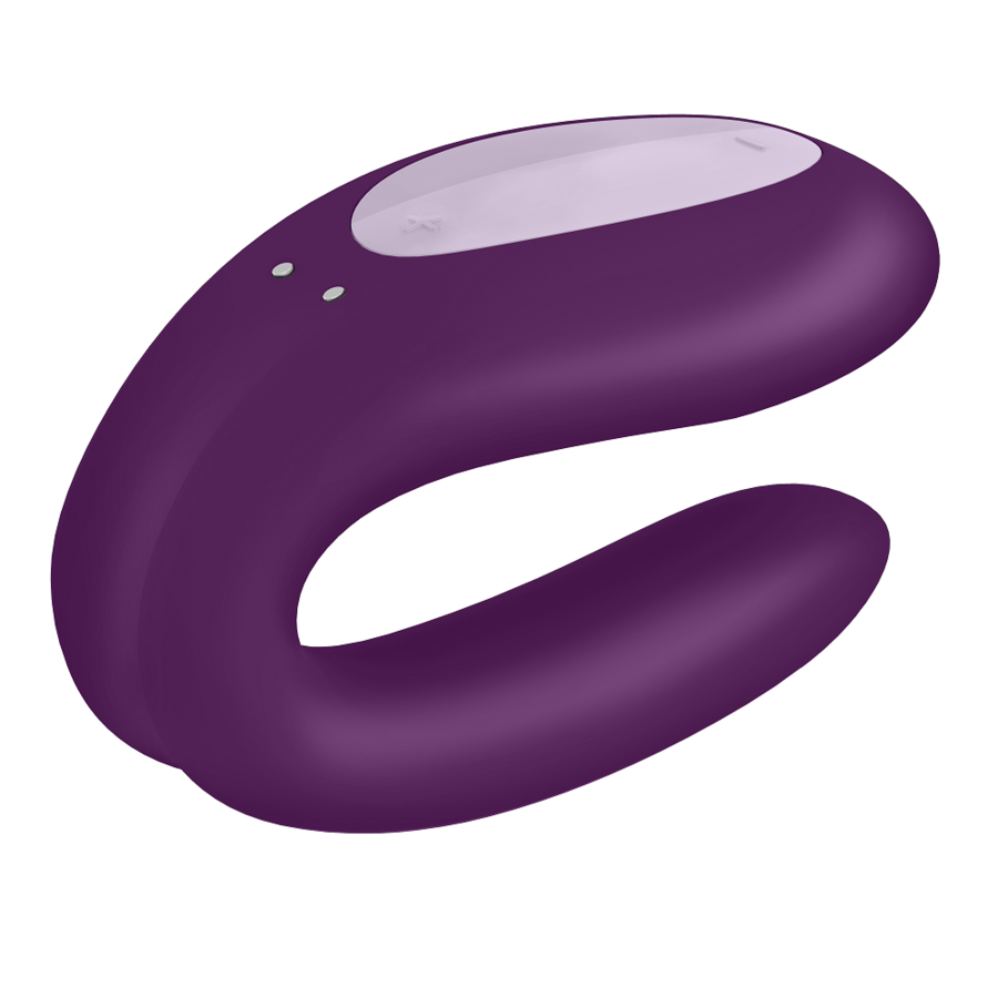 SATISFYER - DOUBLE JOY CON APP PURPLE - Amore24