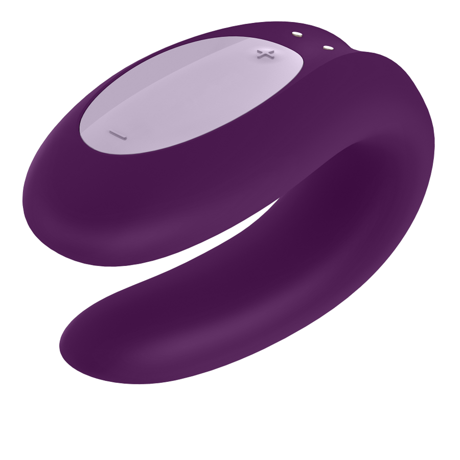 SATISFYER - DOUBLE JOY CON APP PURPLE - Amore24