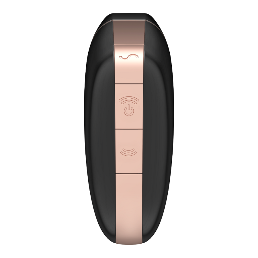 SATISFYER - LOVE TRIANGLE AIR PULSE STIMULATOR & VIBRATOR WHITE - Amore24