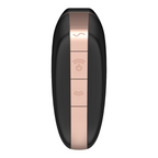 SATISFYER - LOVE TRIANGLE AIR PULSE STIMULATOR & VIBRATOR WHITE - Amore24