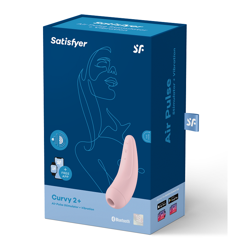 SATISFYER - CURVY 2 + PINK - Amore24
