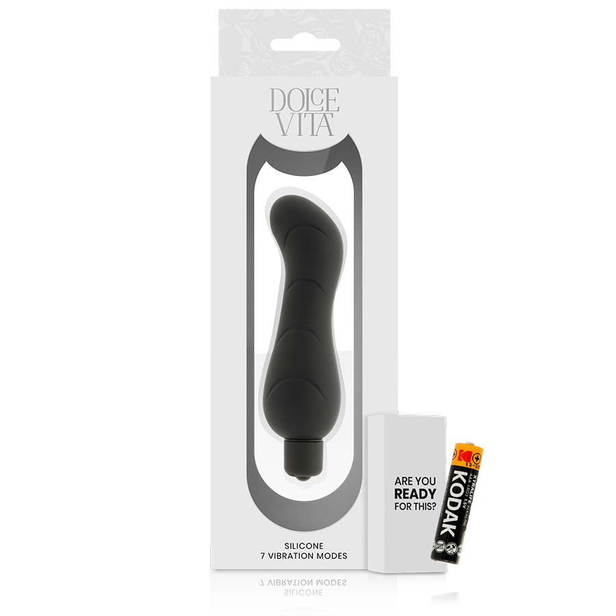 DOLCE VITA - G-SPOT BLACK SILICONE - Amore24