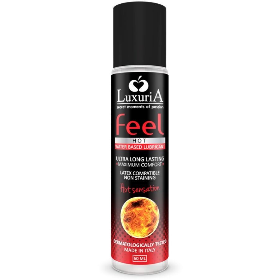 INTIMATELINE - LUXURIA FEEL HOT SENSATION WATER BASED LUBRICANT 60 ML - Amore24